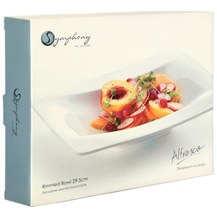 Symphony Rimmed Bowl 29.5cm - bakeware bake house kitchenware bakers supplies baking