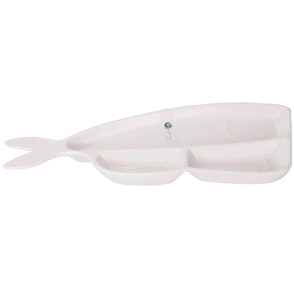 Symphony Fin 3 Division Platter - bakeware bake house kitchenware bakers supplies baking