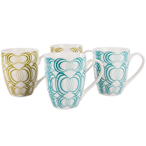 Symphony Cucina Mug Set 4Pcs - bakeware bake house kitchenware bakers supplies baking