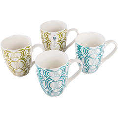 Symphony Cucina Mug Set 4Pcs - bakeware bake house kitchenware bakers supplies baking