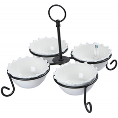 Symphony Pearl Serving Bowl Set - bakeware bake house kitchenware bakers supplies baking