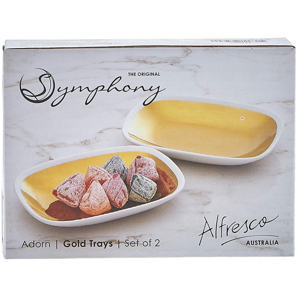 Symphony Adorn Oval Tray Set - bakeware bake house kitchenware bakers supplies baking