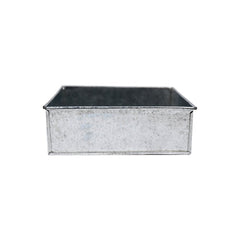Square Cake Mold Silver 6 x 6 Inch