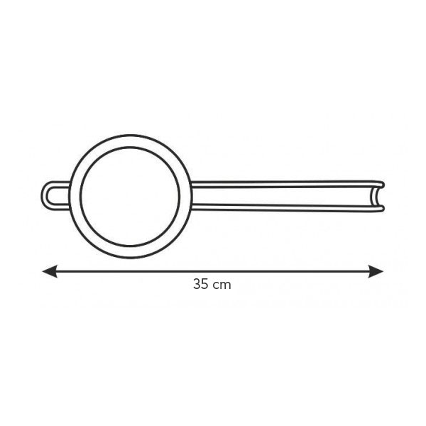 Tescoma  CHEF 14cm Steel Stainer - bakeware bake house kitchenware bakers supplies baking