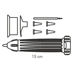 Tescoma DELICIA Cake Decorating Pen - bakeware bake house kitchenware bakers supplies baking