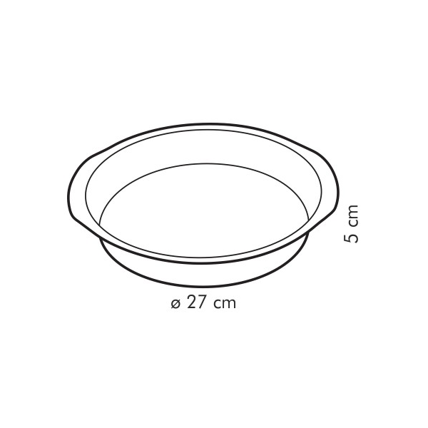 Tescoma  DELICIA Cake Pan 25cm - bakeware bake house kitchenware bakers supplies baking