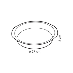 Tescoma  DELICIA Cake Pan 25cm - bakeware bake house kitchenware bakers supplies baking
