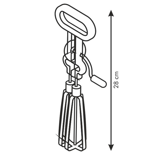 Tescoma Delicia Hand Operated Whisk - bakeware bake house kitchenware bakers supplies baking