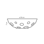 Tescoma  Deep bowl VITAMINO 24cm 6colour - bakeware bake house kitchenware bakers supplies baking