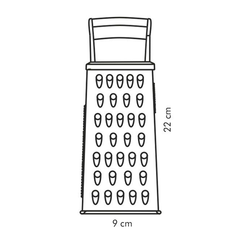 Tescoma Handy Box Grator - bakeware bake house kitchenware bakers supplies baking