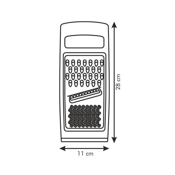 Tescoma Handy Flat Greator - bakeware bake house kitchenware bakers supplies baking
