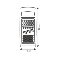 Tescoma Handy Flat Greator - bakeware bake house kitchenware bakers supplies baking