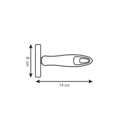 Tescoma Presto Flat Meat Mallet - bakeware bake house kitchenware bakers supplies baking