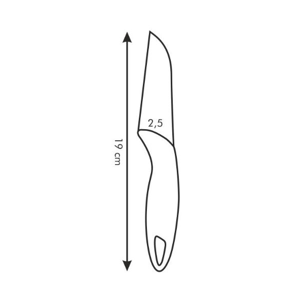 Tescoma Presto Kitchen Knife 8cm - bakeware bake house kitchenware bakers supplies baking