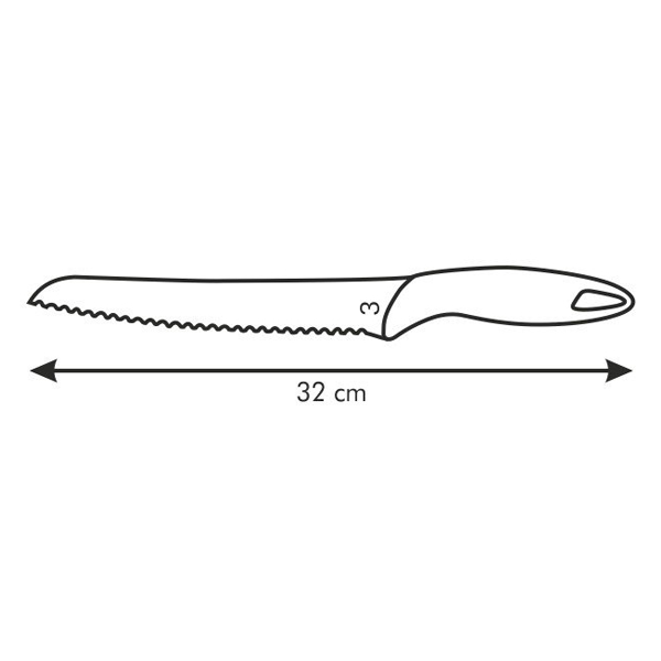 Tescoma  PRESTO Bread Knife - bakeware bake house kitchenware bakers supplies baking