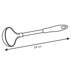 Tescoma  PRESTO Nylon Ladle - bakeware bake house kitchenware bakers supplies baking