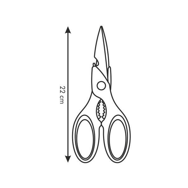 Tescoma Presto Scissor 22cm - bakeware bake house kitchenware bakers supplies baking