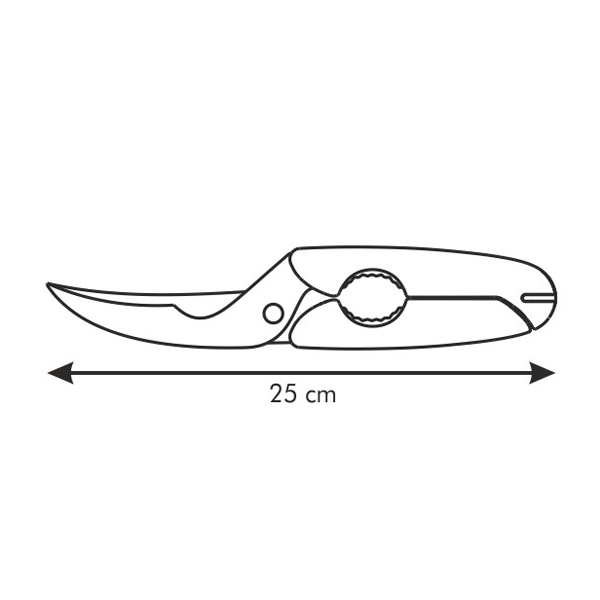 Tescoma Presto Scissor 25cm - bakeware bake house kitchenware bakers supplies baking