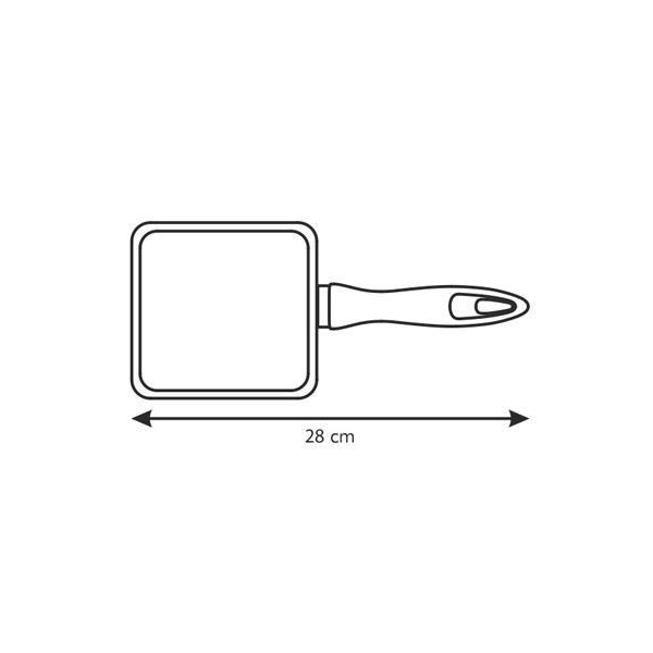 Tescoma  PRESTO Sq Mini Frypan - bakeware bake house kitchenware bakers supplies baking