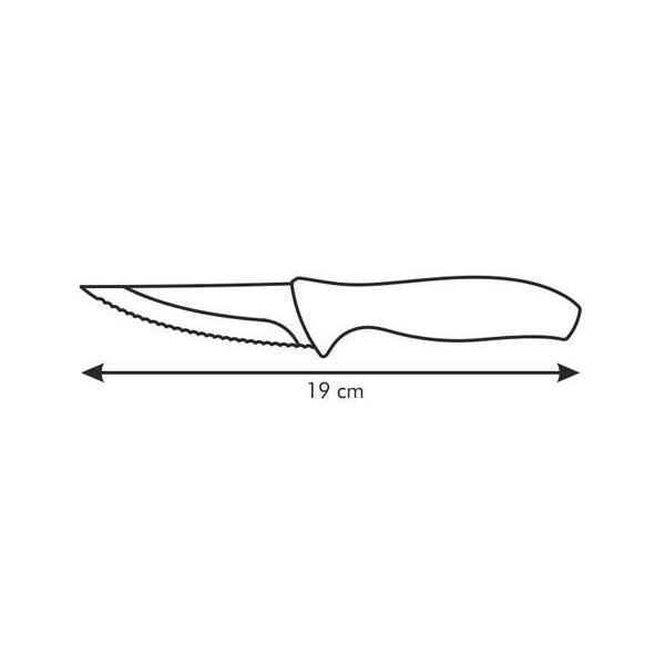 Tescoma SONIC 19cm Serrated Knife - bakeware bake house kitchenware bakers supplies baking