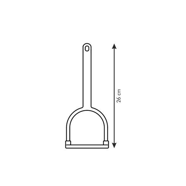 Tescoma  SPACELINE Nylon Masher - bakeware bake house kitchenware bakers supplies baking