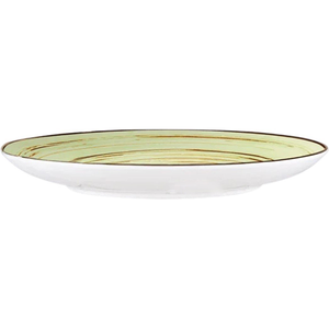 Wilmax Spiral Pistachio Round Plate 10"