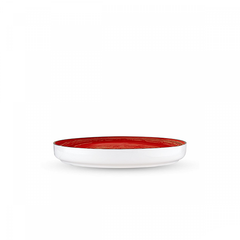 Wilmax Spiral Red Plate 9"