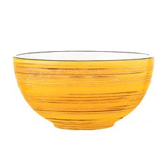 Wilmax Spiral Yellow Bowl 6.5"