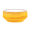 Wilmax Spiral Yellow Soup Cup 5"