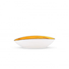 Wilmax Spiral Yellow Oval Bowl 9.75" X 6.5" X 2.5"
