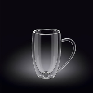 Wilmax Double Wall Thermo Glass Mug