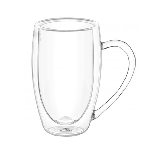 Wilmax Double Wall Thermo Glass Mug