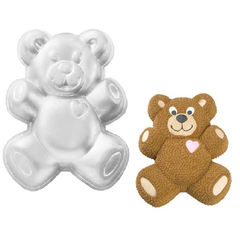 Bear Mold Silver Aluminium