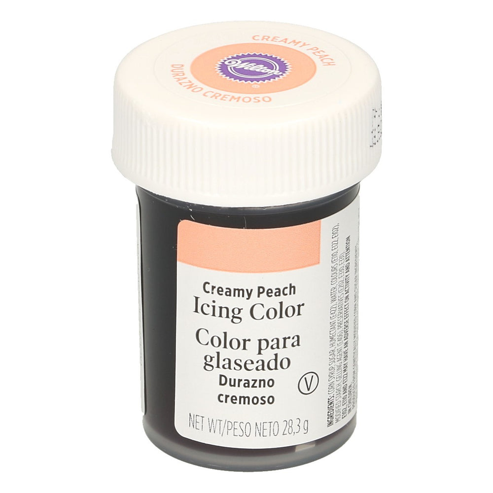 Wilton Creamy Peach Icing Color - bakeware bake house kitchenware bakers supplies baking