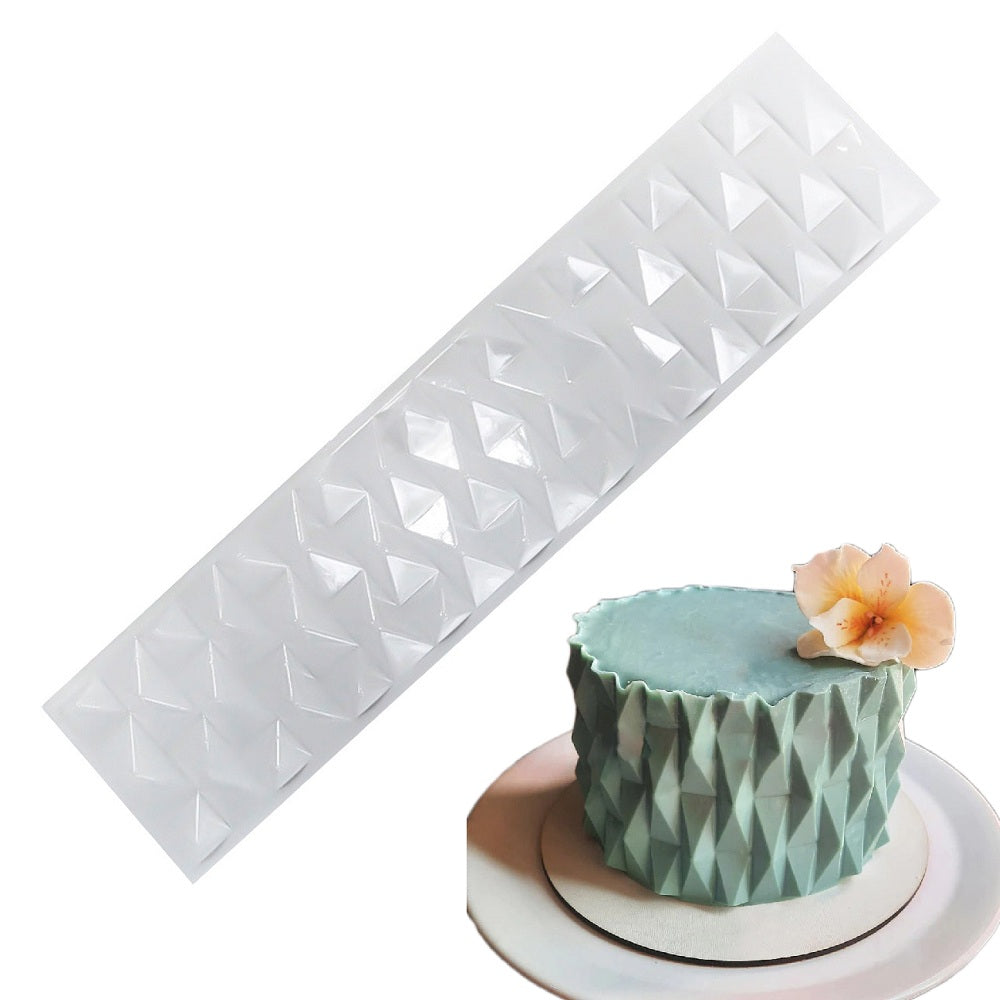 Origami Cake Mold Plastic (Design 6)