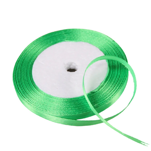 Green Ribbon For Decoration 1.4CM