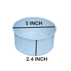 Aluminium Cake Mold Round 5 x 5 Inch