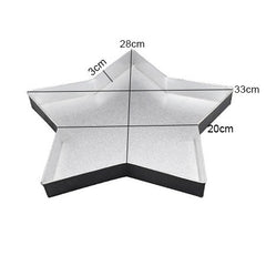Star Shape Pizza Pan 3pcs Set